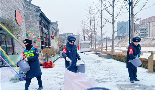 風雪守護！城發(fā)集團用堅守筑牢平安防線